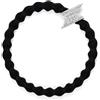 By Eloise London Silver Diamanté Bolt Black