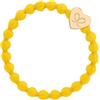 By Eloise London Gold Heart Elastico per capelli donna 1 pz colore Mustard Yellow