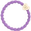 By Eloise London Gold Heart Elastico per capelli donna 1 pz colore Lilac