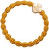 By Eloise London Metallic Gold Quatrefoil Elastico per capelli donna 1 pz colore Turmeric Yellow
