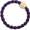 By Eloise London Metallic Gold Circle Elastico per capelli donna 1 pz colore Purple