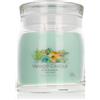 Yankee Candle Signature White Gardenia Candela profumata 368 g tipo Aloe & Agave