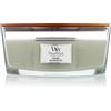 WoodWick Pressed Blooms & Patchouli Candela profumata 453,6 g tipo Fireside