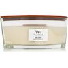 WoodWick Pressed Blooms & Patchouli Candela profumata 453,6 g tipo Vanilla Bean