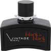 Nuparfums Black is Black Vintage Vinyl Eau de Toilette uomo 100 ml