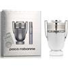 Paco Rabanne Invictus Pacco regalo eau de Toilette 100 ml + eau de Toilette 20 ml opzione Travel Duo