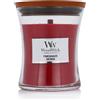 WoodWick Spiced Blackberry Candela profumata 275 g tipo Pomegranate