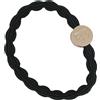 By Eloise London Letter Charms Gold Elastico per capelli 1 pz colore B Black