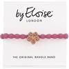 By Eloise London Bling Charms Daisy Flower Elastico per capelli donna 1 pz colore Rose Pink