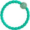 By Eloise London Bling Charms Disco Ball Elastico per capelli donna 1 pz colore Emerald Green
