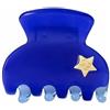 By Eloise London By Eloise Small Hair Claw Gold Star Blue Breeze colore Blue Breeze