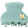 By Eloise London By Eloise Small Hair Claw Gold Star Blue Breeze colore Sage