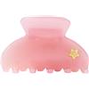 By Eloise London By Eloise Medium Hair Claw Gold Star Blush