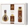 Lattafa Pride Masa set Eau de Parfum 100 ml + Eau de Parfum 20 ml + Spray per il corpo 200 ml