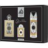 Lattafa Pride King Of Arabia set Eau de Parfum 100 ml + Eau de Parfum 20 ml + Deodorante 200 ml