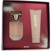 HUGO BOSS Boss The Scent 2016 Pacco regalo eau de parfum 50 ml + crema corpo 75 ml opzione Shimmering Cover with Bottle