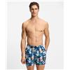 BOSS BLACK Boss Boxer da mare con stampa all-over Light Pastel Blue Uomo