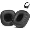 Gobelieve Cuscinetti di Ricambio per Marshall Major I II III IV V - Cuscini Auricolari in Pelle Proteica Compatibili con Cuffie Major 1/2/3/4/5 Wireless/Filari - Nero