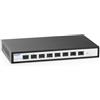 YuLinca Switch gestito a 8 Porte 10Gbps SFP+, Supporta Moduli SFP 1G/2.5G/10G, Larghezza di Banda 160Gbps, Desktop|Wallmount Metallo Managed Fiber Switch
