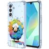 YUXING Cover Trasparente per Samsung Galaxy A17 5G 4G - Custodia Protettiva Sottile in TPU Morbido Antiurto con Carino Motivo Disegno Cool (Sheep)