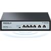 SODOLA Switch PoE 4 porte Gigabit con 2 uplink 65W per tutte le porte PoE, custodia in metallo, plug-and-play, design silenzioso