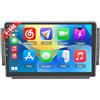 Hikity [4+64G] Android 15 Autoradio per Peugeot 208/2008 2012-2018 Radio CarPlay Android Auto Wireless Schermo 10.1 Auto Radio Bluetooth Mirror Link Navi GPS EQ DSP WiFi FM RDS