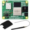 Waveshare CM5 Pi Compute Module 5，Comes with an Official Raspberry Pi CM5116064 (with Wireless, 16GB RAM, 64GB eMMC Flash), an Antenna Kit and a HEATSINK.