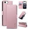Yunubeyii Cover Libro per iPhone 16E/17E,Rosa | Blocco RFID,Luxury PU Pelle,Portafoglio,Card Holder,Magnetic Phone Custodia,Kickstand,Protettiva,Antiurto