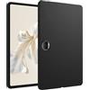 QJONSIU Cover Compatibile con Honor Pad 9, Antiurto Ultra-sottile Posteriore Antiscivolo, Morbido TPU Protettiva-Nero