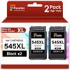 Fooylen PG-545XL PG-545 XL - Cartucce di ricambio per Canon 545, per Canon PG 545, colore nero, per Canon Pixma MX495, TR4550, TS3350, TS3150, TR4551, MG2550s, MG2555s, TS3151, MG3050, MG2950, TS20