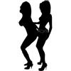 BONDAGERIE® Cinta Strap-on con due dildo in silicone incluso, per lui e per lei, sextoys anal