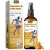 Henjunu Olio di magnesio puro spray, olio di Zechstein puro naturale al 100% da magnesio biologico, olio di magnesio spray per piedi, pelle e corpo, aiuta a dormire, crampi alle gambe, 60ml