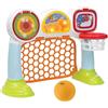 Chicco Gioco Multisport League, Gioco Elettronico e Interattivo, Canestro, Tabellone con Luci e Suoni, 3 modalità di Gioco, Palla di Plastica Morbida Inclusa, Giochi per Bambini 2-5 Anni