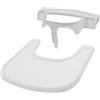 509 CREW SKY Feeding Set 2 in 1 High Chair Front bar and feeding vassoio, colore bianco