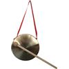 Hellery Mini Gong per Bambini con Mazza, Percussioni Tradizionali Cinesi per Raduni, 10 Cm