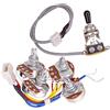 perfk Kit Cablaggio Completo Circuito 2 Volumi 2 Potenziometro A500K B500K