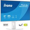 iiyama iiyama ProLite XB2797HSU-W1 - Monitor a LED - 27 - 1920 x 1080 Full HD (1080p) @ 120 Hz - IPS - 350 cd/m² - 1500:1 - 1 ms - HDMI, DisplayPort - altoparlanti - bianco, opaco XB2797HSU-W1