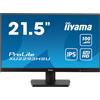 iiyama iiyama ProLite XU2293HSU-B6 Monitor PC 54,6 cm [21.5] 1920 x 1080 Pixel Full HD LED Nero (iiyama Prolite XU2293HSU-B6 22 inch IPS Monitor, Full HD, 1ms, HDMI, Display Port, 100Hz, Speakers, Black, Internal PSU, VESA) XU2293HSU-B6