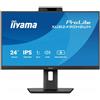 iiyama iiyama ProLite XUB2490HSUH-B2 - Monitor a LED - 24 (23.8 visualizzabile) - 1920 x 1080 Full HD (1080p) @ 100 Hz - IPS - 250 cd/m² - 1300:1 - 4 ms - HDMI, DisplayPort - altoparlanti - nero, opaco XUB2490HSUH-B2