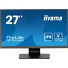 iiyama iiyama ProLite T2752MSC-B1AG - Monitor a LED - 27 - touchscreen - 1920 x 1080 Full HD (1080p) @ 60 Hz - IPS - 400 cd/m² - 1000:1 - 5 ms - HDMI, DisplayPort - altoparlanti - nero, opaco T2752MSC-B1AG