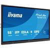 iiyama iiyama TE5513A-B2AG visualizzatore di messaggi Pannello piatto interattivo 138,7 cm [54.6] Wi-Fi 500 cd/mÂ² 4K Ultra HD Nero Touch screen Processore integrato Android 24/7 (55 TE5513A-B2AG Interactive Display - 55 Black IPS 4K UHD Interactive …