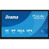 iiyama iiyama TE8613A-B1AG visualizzatore di messaggi Pannello piatto interattivo 2,17 m [85.6] Wi-Fi 500 cd/mÂ² 4K Ultra HD Nero Touch screen Processore integrato Android 18/7 (iiyama ProLite 86 Google EDLA Certified IFP) TE8613A-B1AG