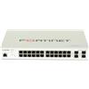 Fortinet Fortinet FS-224E switch di rete Gestito L2 Gigabit Ethernet (10/100/1000) 1U Bianco FS-224E