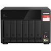 QNAP NAS TOWER QNAP TVS-675-8G 6HD NOHDD 3,5/2,5 + 2x M.2 NVMe 2x2.5GBE 8GB DDR4 RAM HDMI Zhaoxin KX-U6580 8Core 250W TVS-675-8G