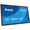 iiyama iiyama ProLite TW2223AS-B3P Touch-Display 55?cm (21,5) Full HD â€" HDMI/USB-C/LAN â€" Schwarz TW2223AS-B3P