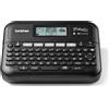 Brother Brother PT-D460BTVP stampante per etichette [CD] Trasferimento termico 180 x 180 DPI Con cavo e senza cavo Bluetooth (PT-D460BTVP LABEL PRINTER WITH - CARRY CASE BLACK) PT-D460BTVPZU1