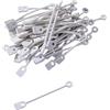 Oshhni 50x bigodini per permanente elastici per capelli strumenti per permanente antiscivolo elastici per parrucchieri fai da te strumenti bigodini per