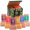 Bali Soap Green Collection - Confezione da 6 Saponette Naturali Idratanti - Sapone Fatto a Mano per Uomo e Donna - Vegano e Cruelty Free
