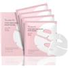 exatta 4 Pezzi Maschera Collagene Viso, Maschera Probiotica, Collagen Deep Hydration Mask, Collagen Overnight Mask, Deep collagen Anti Wrinkle Lifting mask, Idratante, Antirughe