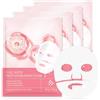 PLOBRT Maschera viso al collagene, 4 confezioni di maschere al collagene, maschera idratante notturna in idrogel, maschere viso al collagene con idratazione profonda, miglioramento dell'elasticità